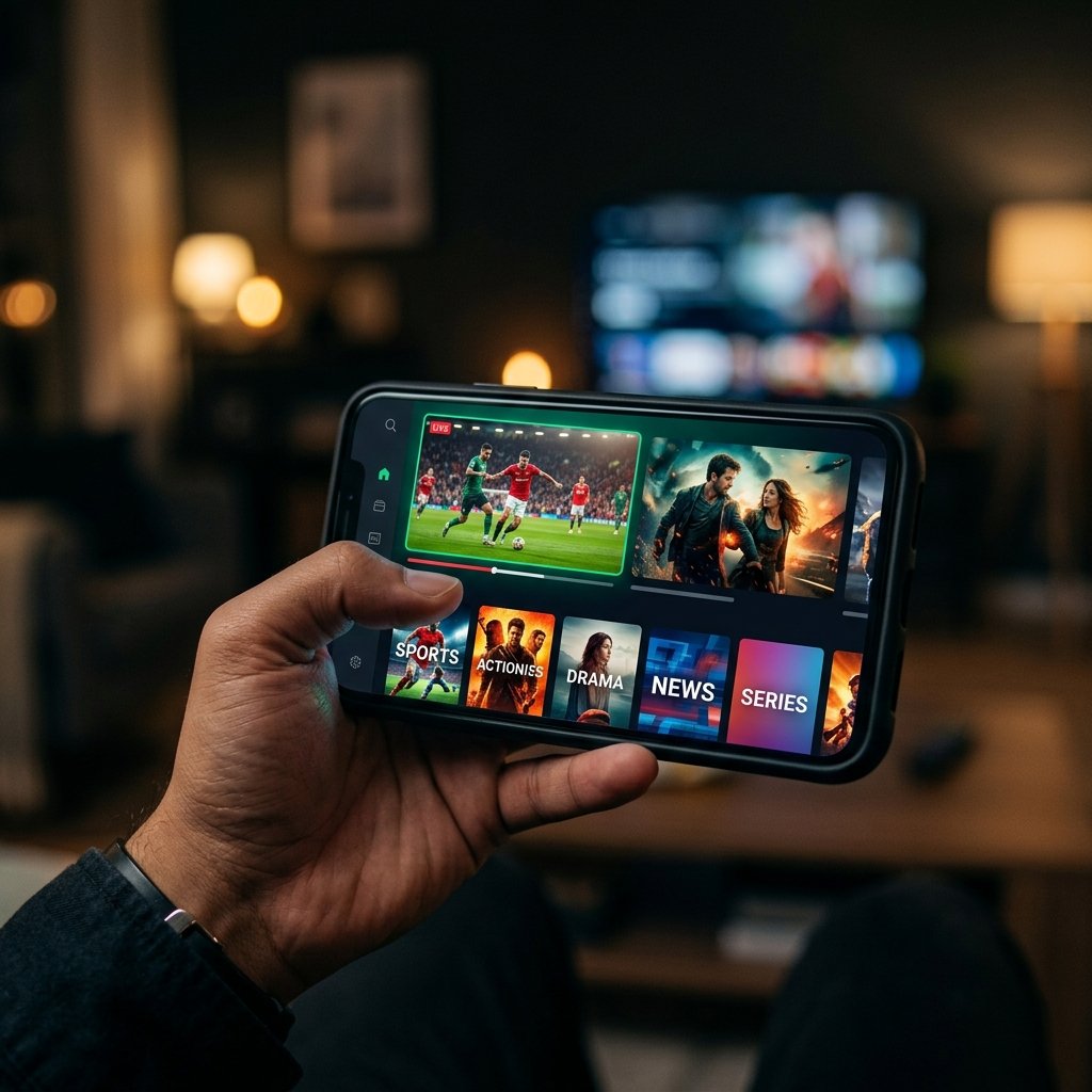 IPTV sur Android et iPhone
